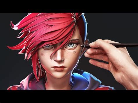 yansculpts|Digital Sculpting is AMAZING! Modeling Vi in Blender.